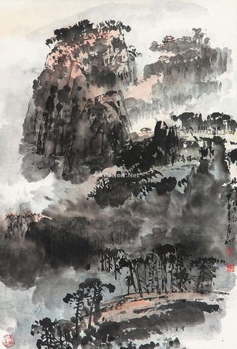 包辰初 山水