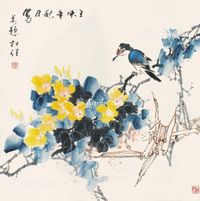 杜佳 花鸟