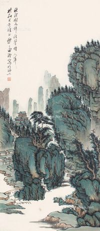 郑午昌 山水