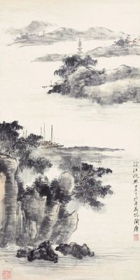 陶唐 山水