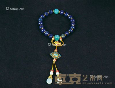 清宫青金石十八籽 --