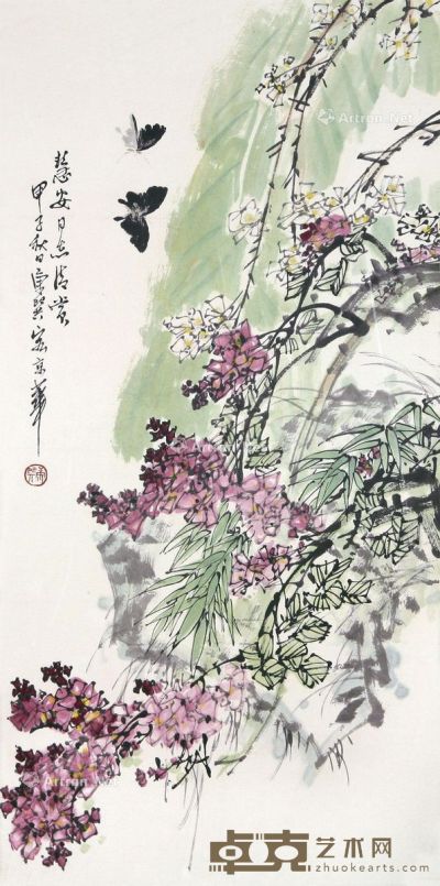 康师尧 蝶恋花 91×45cm