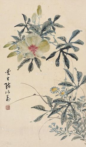 陈鸿寿 花卉