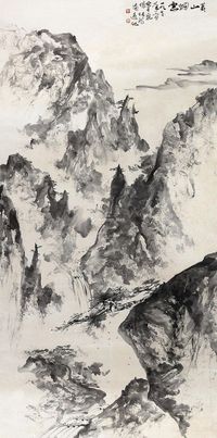 黑伯龙 山水