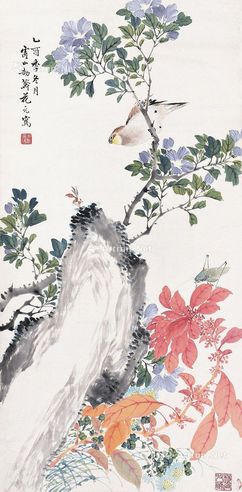 花元 花鸟