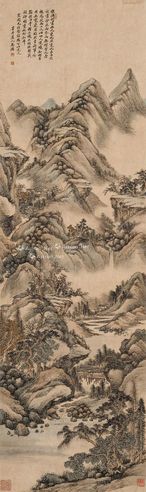 吴历 山水