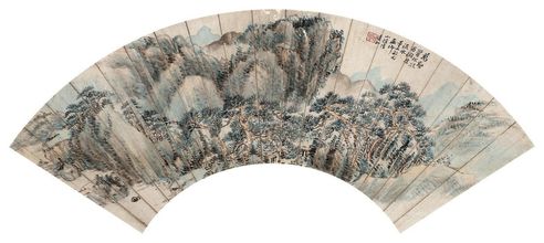 何维朴 山水