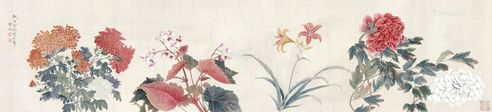 潘静淑 花卉