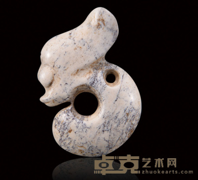 红山文化玉猪龙 5.5×3.9