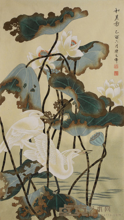 陈之佛 和美图 50×91 约4.0平尺