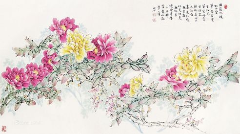 曹明冉 花卉