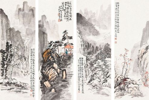 郁东辉 山水