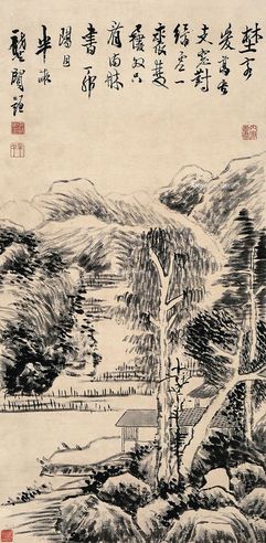 龚贤 山水