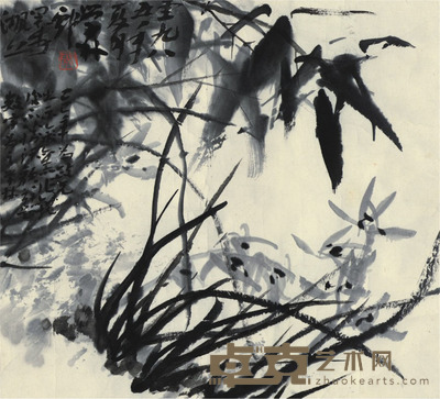 闵学林 湘皋结邻 37×41cm