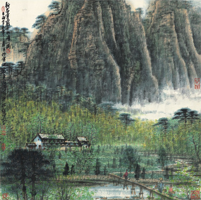 孙永 山乡淑景