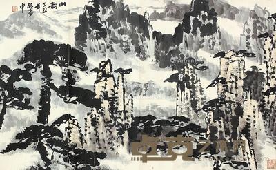 张建中 山韵镜片 57×93