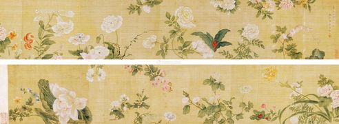潘静淑 花卉图