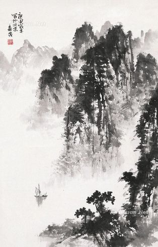 崔森茂 山水