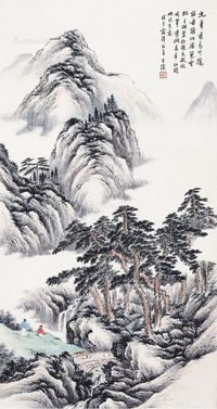 吴子深 山水