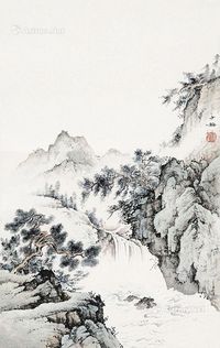 陈少梅 山水