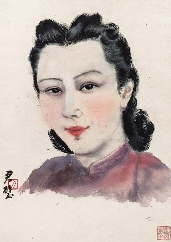 方君璧 陈君慧夫人像