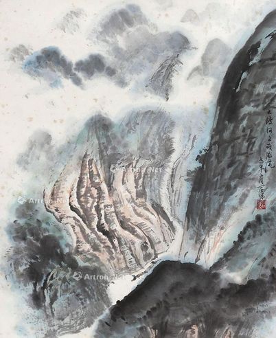 李问汉 山水