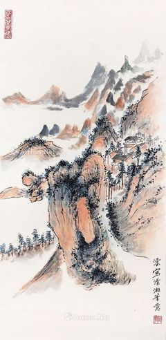 陶澐 山水