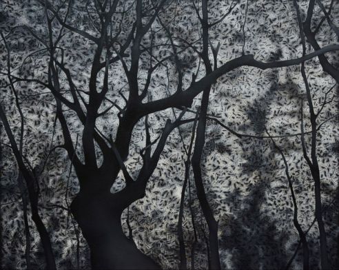 2014年作 树林系列四 布面油画