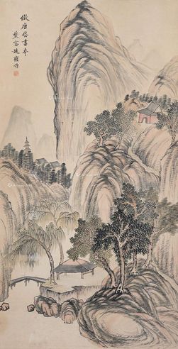 廷雍 深山古寺