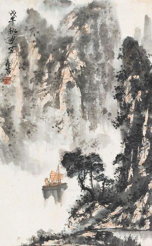 崔森茂 峡江帆影
