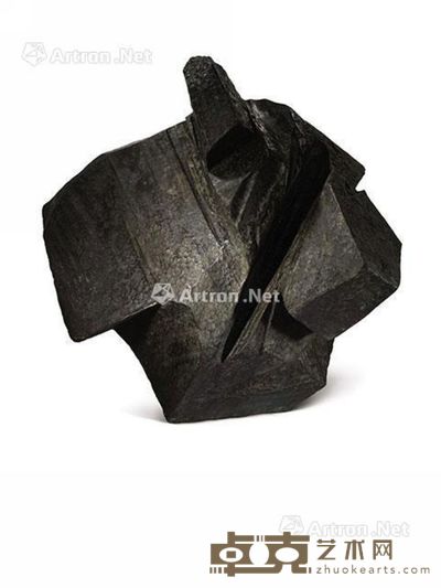 朱铭 1984年作 太极系列：合太极 铜雕 58×60×45cm