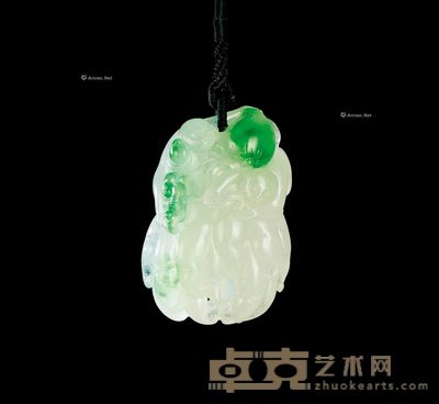 天然翡翠把玩件 --