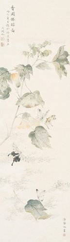 潘静淑 香圃僊仙踪图