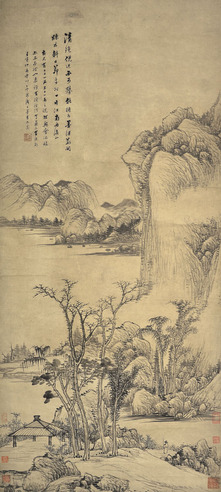 王云 江南雨后