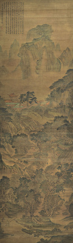 吴历 山亭待琴图