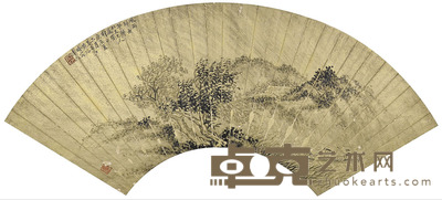 黄瑢 风雨归舟 17×53cm 约0.8平尺