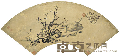 沈周 竹树萧萧 17×48cm 约0.7平尺
