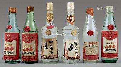 八九十年代产小茅香酒、鸭溪窖酒 浓香型