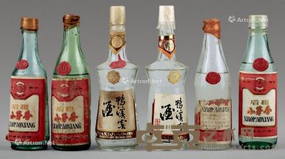 八九十年代产小茅香酒、鸭溪窖酒 浓香型 --