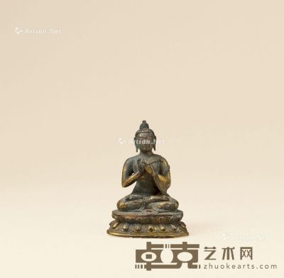 西藏十八世纪 释迦牟尼 高11cm