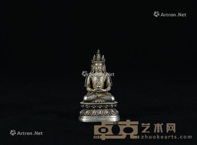 内地汉藏风格十八至十九世纪 无量寿佛 高7cm
