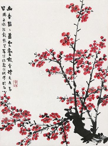 李抚虹 梅花