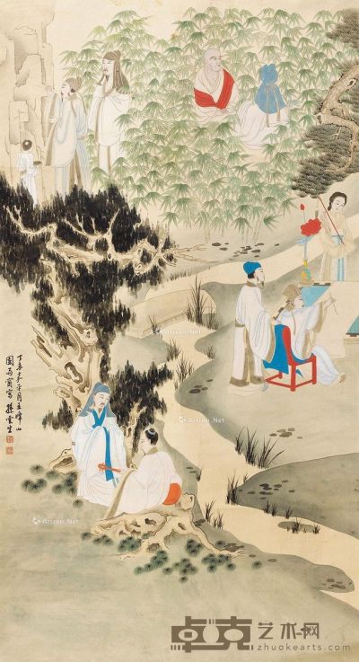 孙云生 人物 121×65cm