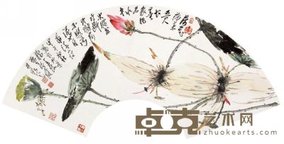 贾广健 荷香图 20×60cm