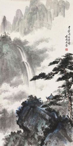 陈凝丹 山水