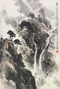 陈洞庭 山水