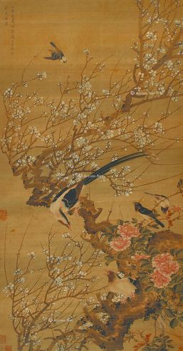 凌必正 花鸟