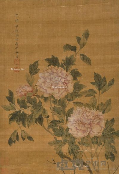 恽寿平 花卉 60×40cm