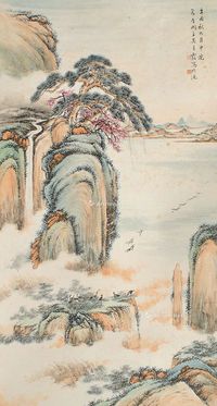 吴青霞 山水