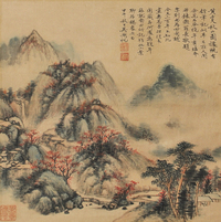 吴湖帆 山水